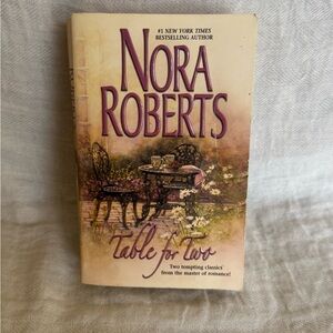 Nora Roberts 'Table for Two' Paperback